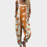 Hannah - Printed Dungarees