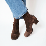 Ariadna™ | Chic Square-Toe Ankle Boots