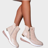 Nuria™ | Side-Zip Boots
