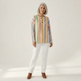 Anna - Colourful Vertical Stripe Jumper