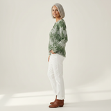Emily - Green Evergreen Forest Jumper