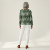 Emily - Green Evergreen Forest Jumper