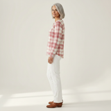 Emma - Blush Plaid Jumper