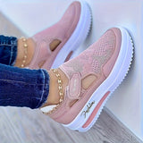 Josette - Breathable Slip-On Trainers, Stable Comfort