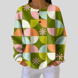 Sloane - Retro Geometric Jumper
