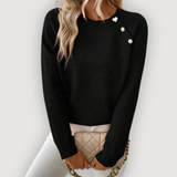 NATALIA – CHIC BUTTON JUMPER