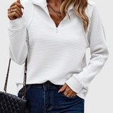 Naomi - Elegant Jumper with Zipper