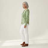 Ivy - Green Christmas Tree Jumper