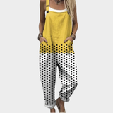Elle - Printed Dungarees