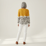 Opal - Mustard Yellow Polka Dot Jumper