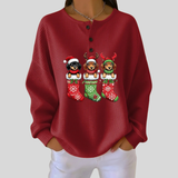 Gabrielle - Christmas Stocking Jumper
