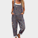 Erica - Printed Dungarees