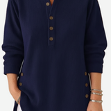 Kylie – Long Sleeve Solid Knit Jumper