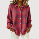Josie – Cosy Knit Shirt for Cold-Day Comfort