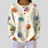 Leona - Halloween Print Jumper