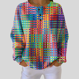 Rosalie - Colourful Plaid Jumper