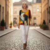 Amelia - Geometric Pattern Jumper