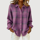 Josie – Cosy Knit Shirt for Cold-Day Comfort