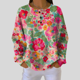 Margot - Colourful Flower Jumper