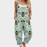 Annie - Printed Dungarees