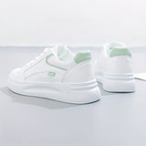 Adrienne - Chic White Trainers, Light Comfort
