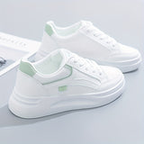 Adrienne - Chic White Trainers, Light Comfort