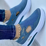 Josette - Breathable Slip-On Trainers, Stable Comfort