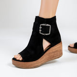 Casimira™ | Open Wedge Ankle Boots