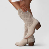 Ximena™ | Perforated Western Boots
