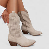 Ximena™ | Perforated Western Boots