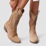 Ximena™ | Perforated Western Boots