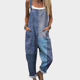 Millie - Printed Dungarees