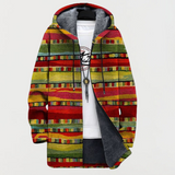 Lina – Cardigan with Ethnic Stripes