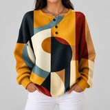 Amelia - Geometric Pattern Jumper