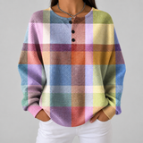 Abigail - Pastel Plaid Jumper
