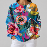 Irene - Large Floral Jumper