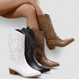 Fernanda™ | Embroidered Cowboy Boots