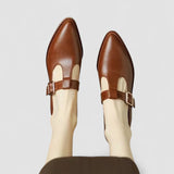 Tessa - Orthopaedic Block Heel Mary Janes