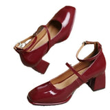 Harper - Elegant Ankle-Strap Pumps