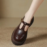 Rosalie - Vintage T-Strap Shoes