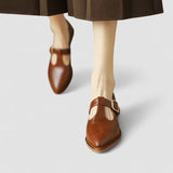 Tessa - Orthopaedic Block Heel Mary Janes