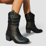 Leonor™ | Slouch Heel Boots