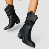 Leonor™ | Slouch Heel Boots