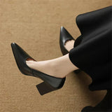 Vera - Block Heel Pumps