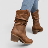 Leonor™ | Slouch Heel Boots