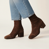 Ariadna™ | Chic Square-Toe Ankle Boots