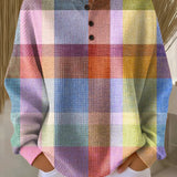 Abigail - Pastel Plaid Jumper