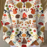 Hazel - Autumn Forest Jumper