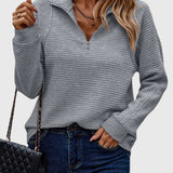 Naomi - Elegant Jumper with Zipper