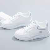 Adrienne - Chic White Trainers, Light Comfort